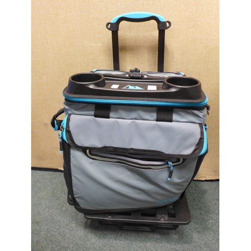 3126 - Titan 60 Can Cooler with trolley (227-369) * This lot is subject to VAT