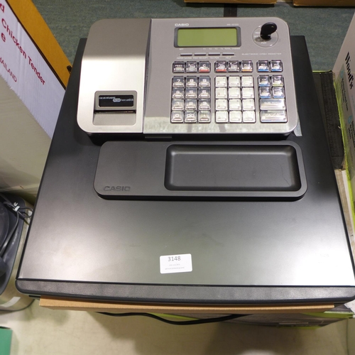 3148 - Casio Se-S100Md Cash Register, RRP £117.99 + vat  (227-141) * This lot is subject to VAT