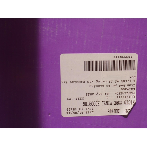 3151 - Rigid Core Vinyl Flooring - oyster (227-407) * This lot is subject to VAT