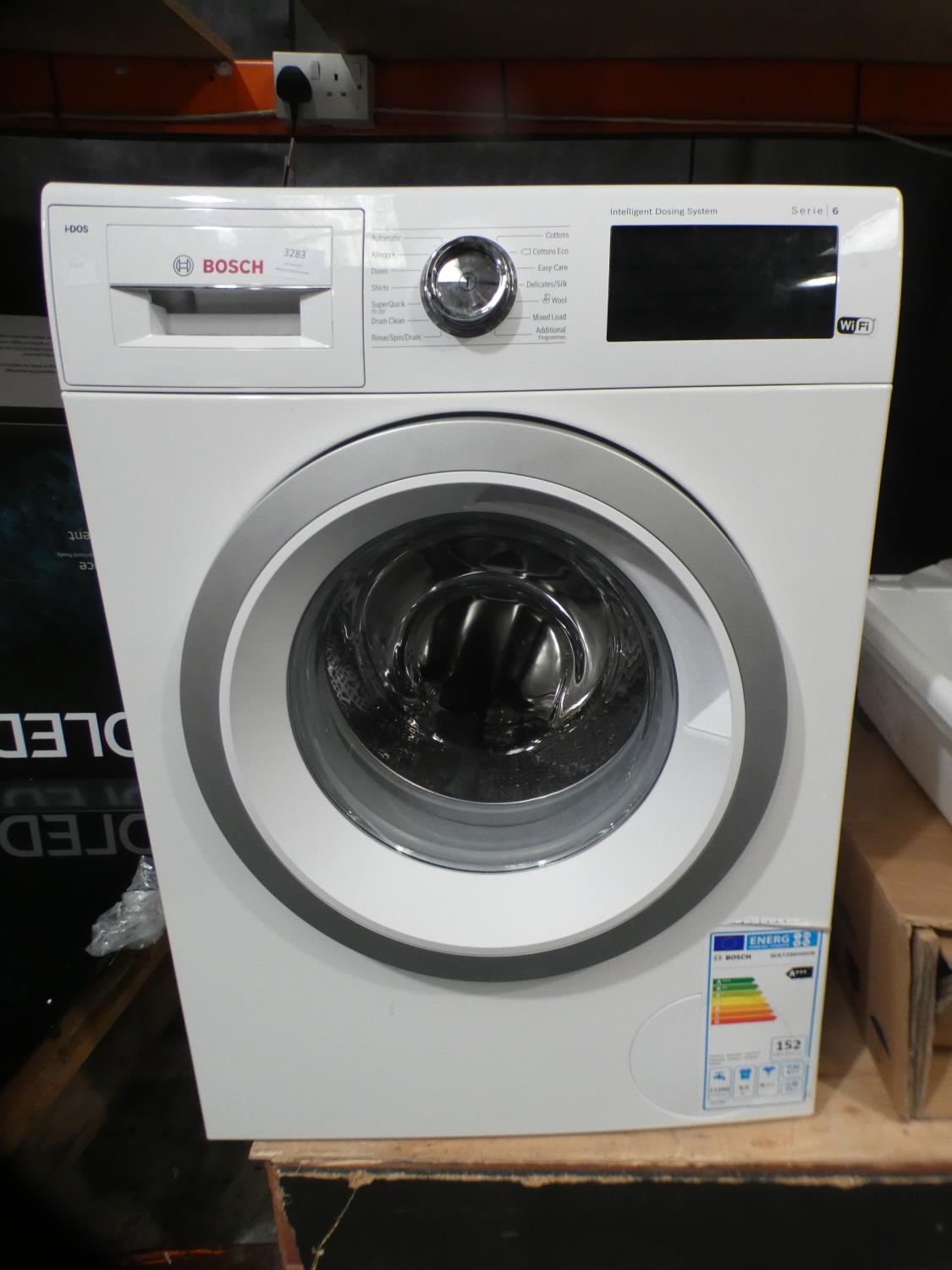 Bosch Wat286H0Gb 9Kg washing machince 9KG 1400RPM RRP 533.33