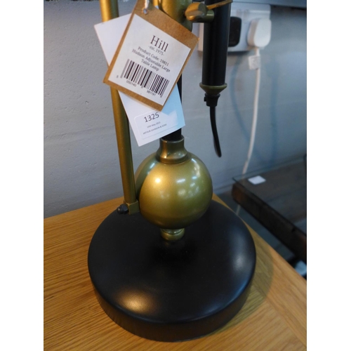 1409 - A Hudson adjustable table lamp (1981156)   # Short cable, switch on from wall socket.