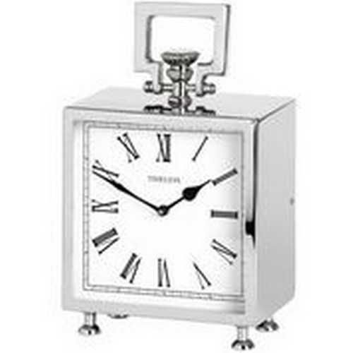 1415 - A square nickel table clock (16978227)    #