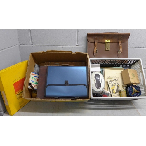 1088 - Two boxes of assorted items **PLEASE NOTE THIS LOT IS NOT ELIGIBLE FOR POSTING AND PACKING**