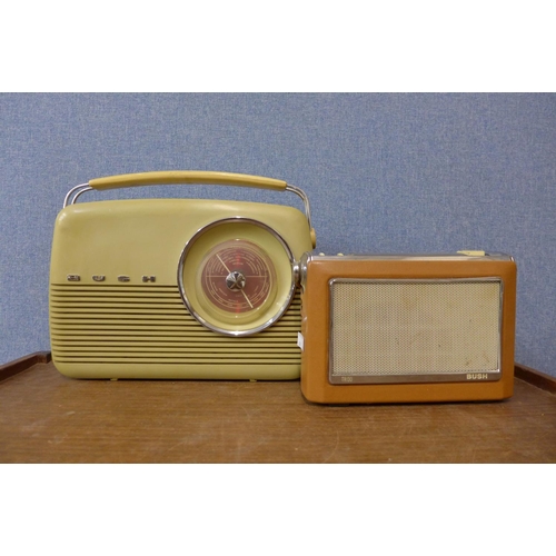 409 - Two vintage Bush radios