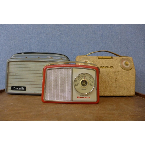 410 - Three vintage radios