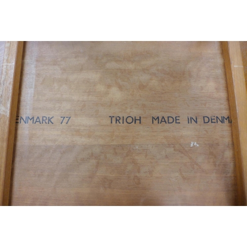 69 - A Danish Trioh teak coffee table