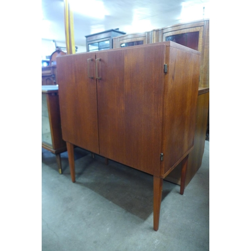 81 - A Danish teak two door cabinet