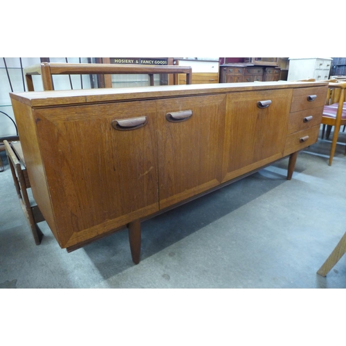 91 - A teak sideboard