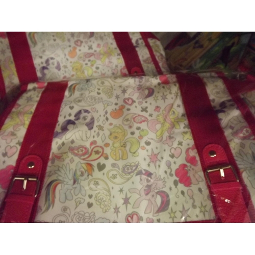 2079 - Box of 25 My Little Pony over shoulder bags