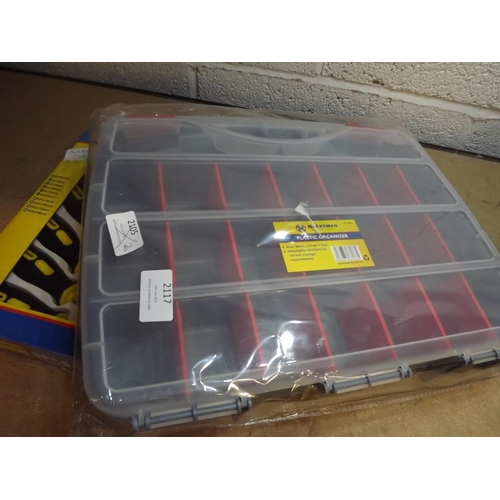 2117 - 9pc Screwdriver set with organiser case - sealed