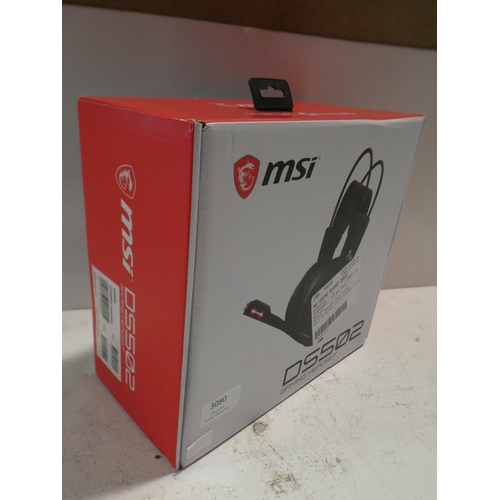 3080 - MSi Gaming Headset * This lot is subject to vAT