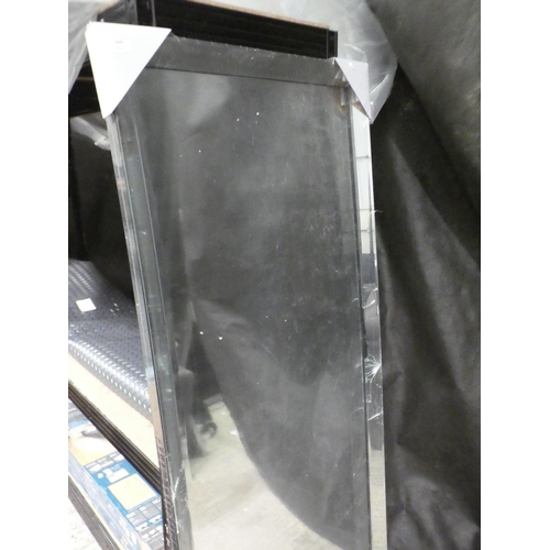 3449 - Luna Leaner Mirror (70cm x 30cm)   (228-363) * This lot is subject to VAT