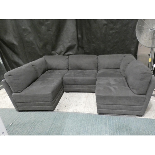 3451 - Tisdale Five Piece Modular Sectional Sofa (228-360) * This lot is subject to VAT