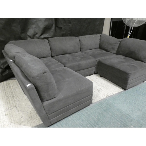 3451 - Tisdale Five Piece Modular Sectional Sofa (228-360) * This lot is subject to VAT