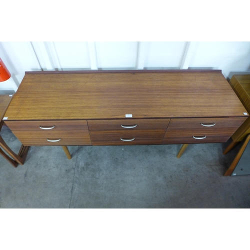 66 - A small afromosia sideboard