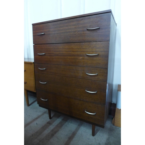 57 - A Stag afromosia chest of drawers