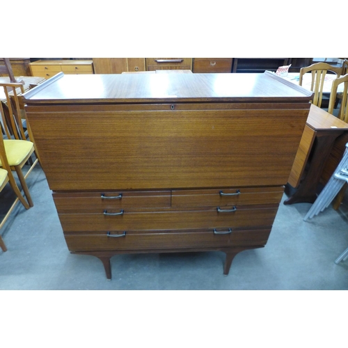 88 - A Meredew teak cocktail cabinet