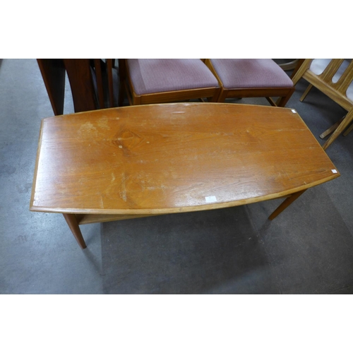 91 - A teak coffee table