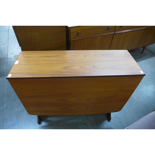 92 - A G-Plan Fresco teak drop-leaf table