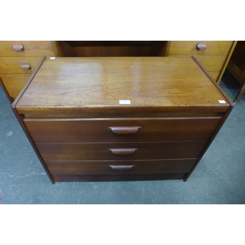 98 - A William Lawrence teak chest of drawers