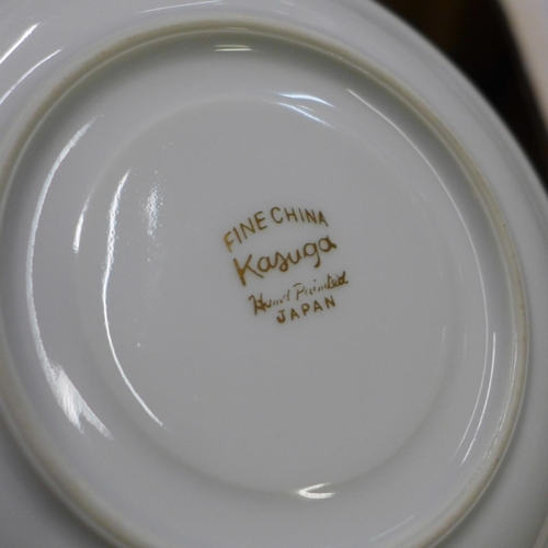 1144 - A set of Kasuga Japanese fine china **PLEASE NOTE THIS LOT IS NOT ELIGIBLE FOR POSTING AND PACKING**