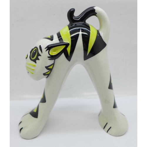 641 - Lorna Bailey, ‘Uggy the Cat', signed on the base, 14cm