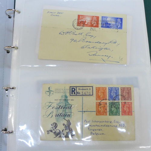 682 - Stamps; GB first day covers, Edward VIII to 1969 (34 no.)