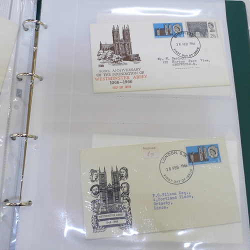 682 - Stamps; GB first day covers, Edward VIII to 1969 (34 no.)