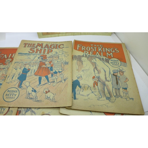 701 - A collection of children's books and magazines, circa 1920's