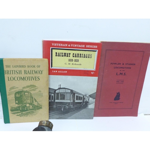 763 - A collection of railwayana