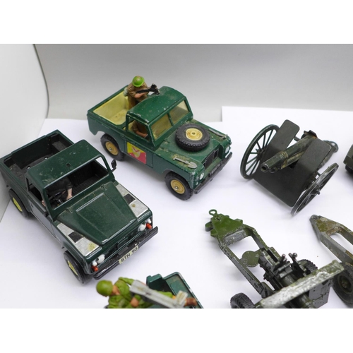 783 - Britains military model vehicles