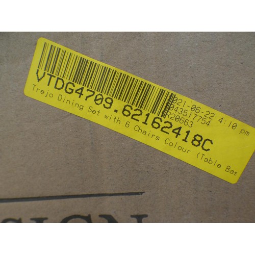 3202 - A dark grey/oak pair of chairs * this lot is subject to VAT