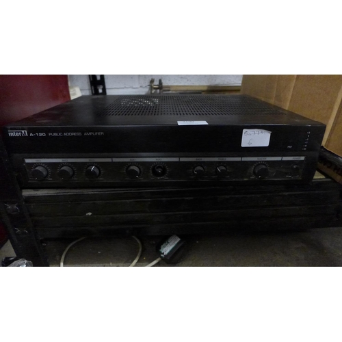 2208 - Inter M A-120 PA amp