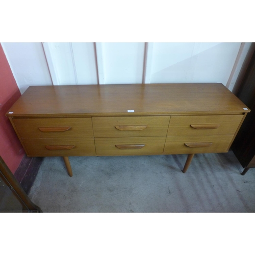 72 - A teak sideboard