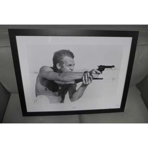 1334 - A Steve Mcqueen - Takes Aim framed print 50X70   (PPR4705818)   #