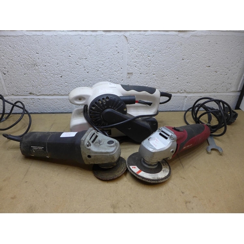 2008 - Sealey angle grinder - W, Einhell angle grinder - failed electrical safety test due to damaged cable... 