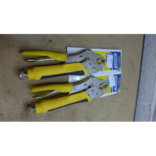 2017 - 2 Draper 225mm self-drip pliers - new