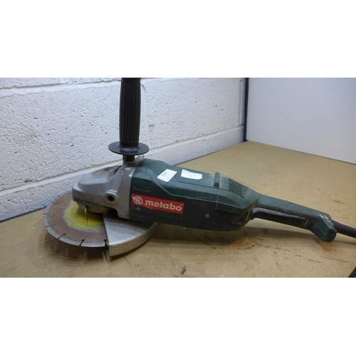 2026 - Metabo 110v angle cutter with stone blade - W