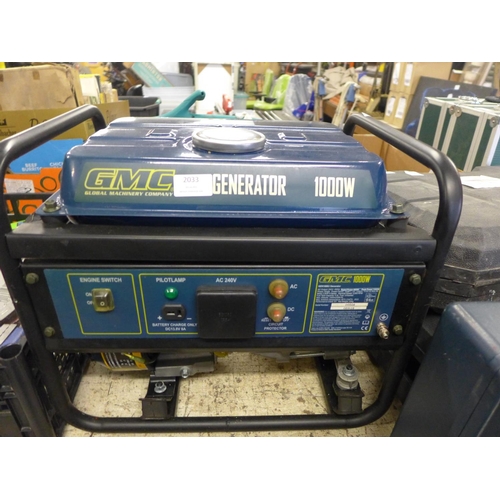 2033 - GMC 1000w generator