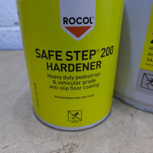 2065 - 2 x 5 ltr Rocol yellow safety step paint - unopened