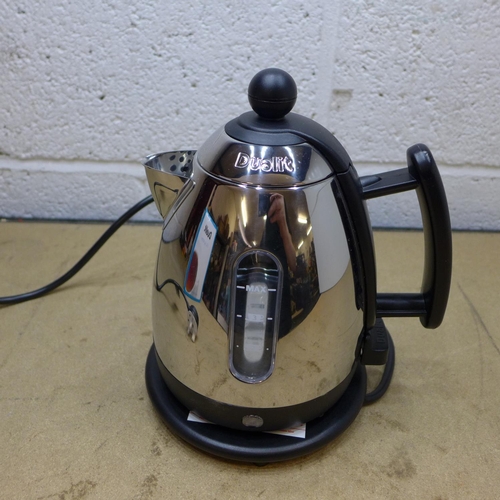 2122 - Dualit 1 ltr silver kettle - W - boxed