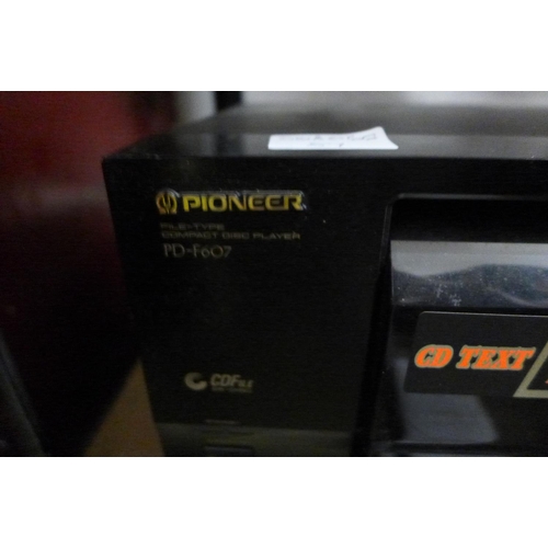 2216 - Pioneer file type CD 25 disc player