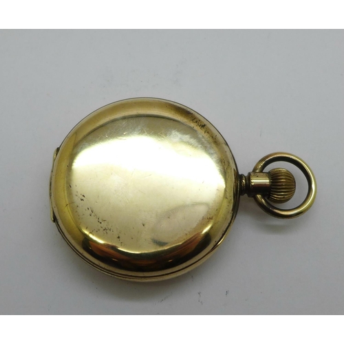 1013 - A Thomas Russell & Son full hunter pocket watch