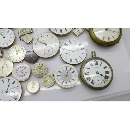 1042 - Pocket and wristwatch movements