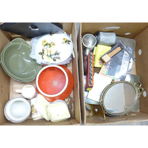 1099 - Four boxes of assorted china, etc. **PLEASE NOTE THIS LOT IS NOT ELIGIBLE FOR POSTING AND PACKING**