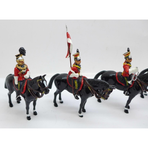 674 - A Britains Toys 00076 The 16th Lancers set, boxed