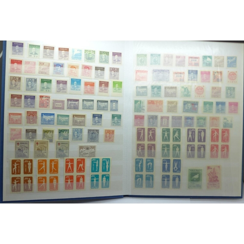 689 - Stamps; China mint stamps in stock book