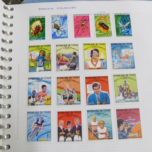 714 - Stamps; first day covers, Malaya and worldwide (two albums and envelope)