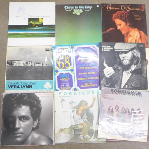 751 - A collection of LPs and 45rpm vinyl records, 1960's to 1980's