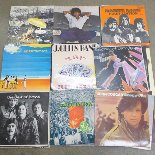 751 - A collection of LPs and 45rpm vinyl records, 1960's to 1980's